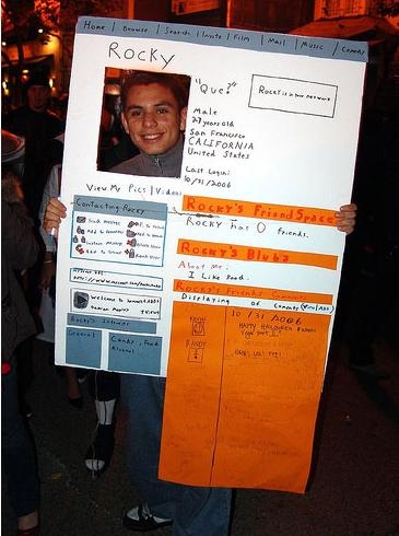 Myspace Profile Costume