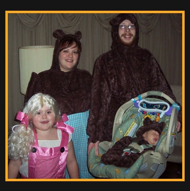 goldilocks halloween