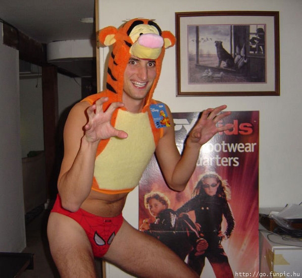 Scary Tigger Costume