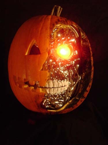 Terminator Pumpkin