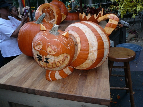 Cheshire Cat Pumpkin