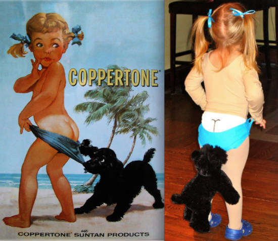 Coppertone Halloween Costume