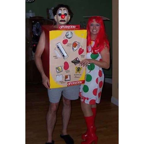 Couple in Joker Costume